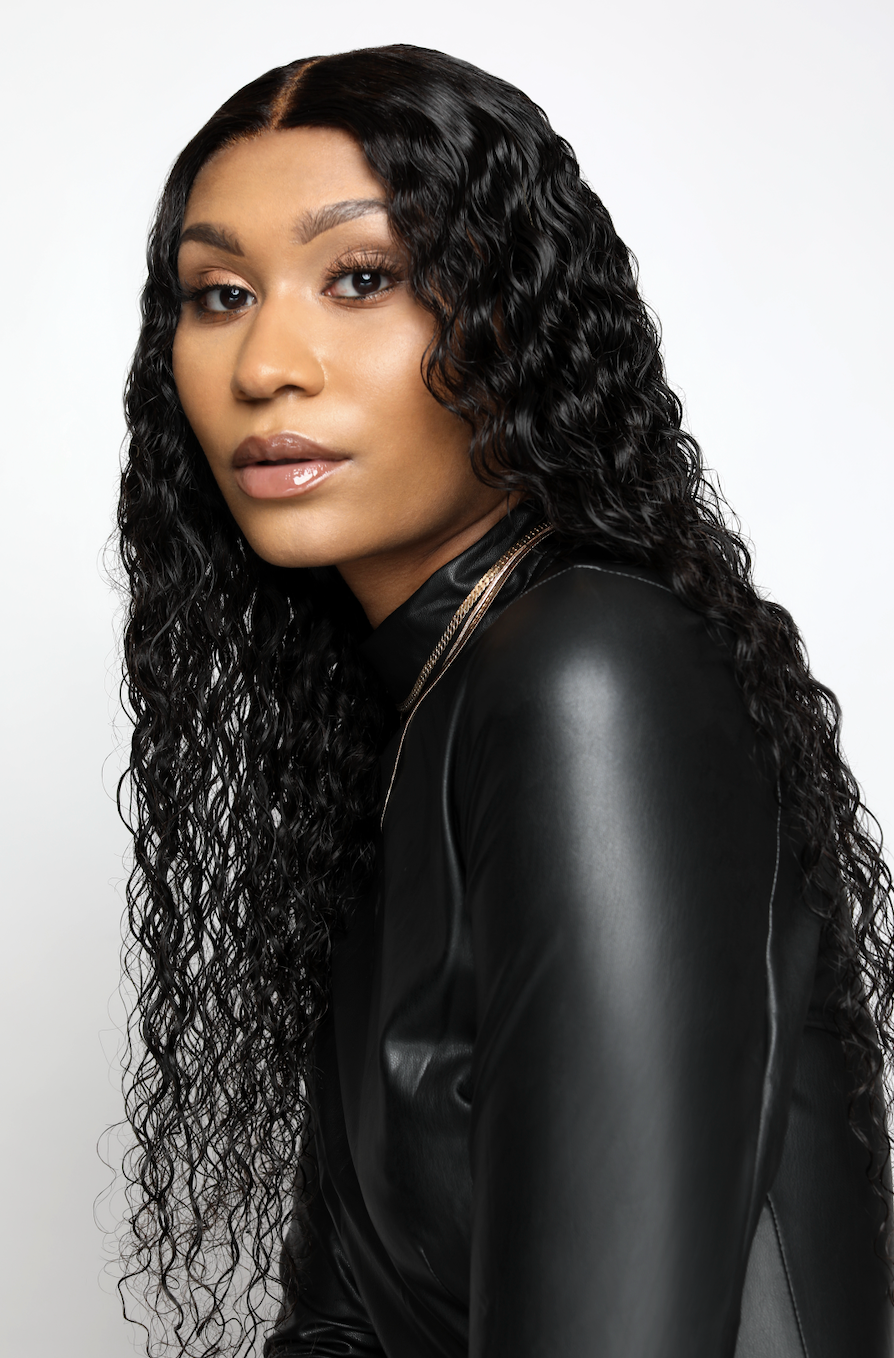 Nefertiti Deep Wave Lace Closure Wig